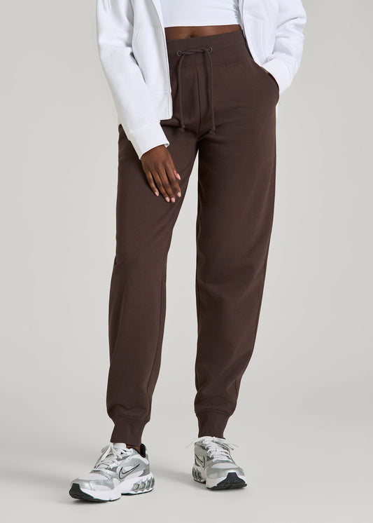 American Tall Women A.T. Basics Athletic Joggers for Tall Women in Espresso