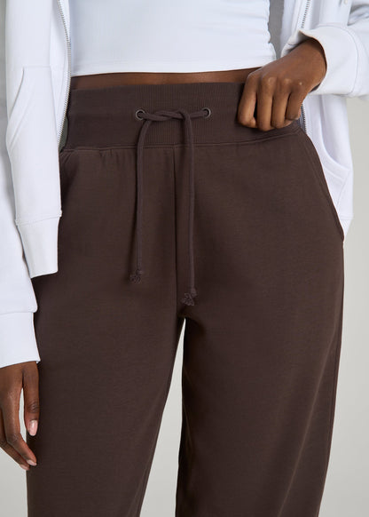 American Tall Women A.T. Basics Athletic Joggers for Tall Women in Espresso
