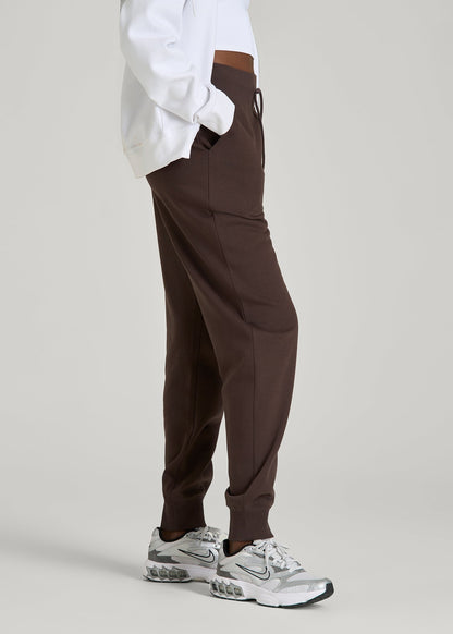 American Tall Women A.T. Basics Athletic Joggers for Tall Women in Espresso