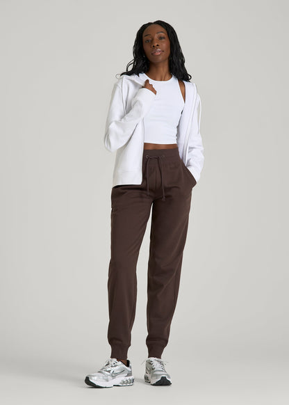 American Tall Women A.T. Basics Athletic Joggers for Tall Women in Espresso