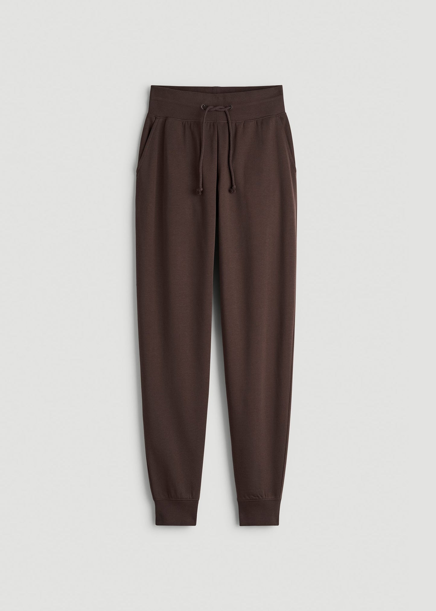 American Tall Women A.T. Basics Athletic Joggers for Tall Women in Espresso