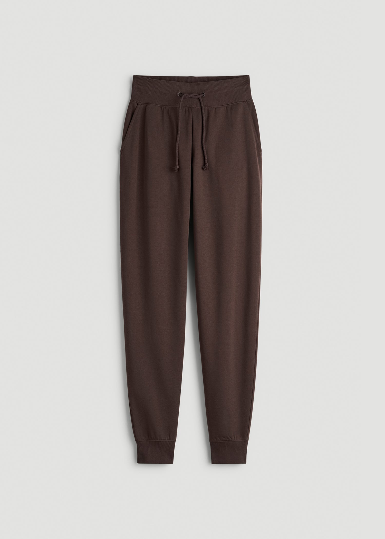 American Tall Women A.T. Basics Athletic Joggers for Tall Women in Espresso