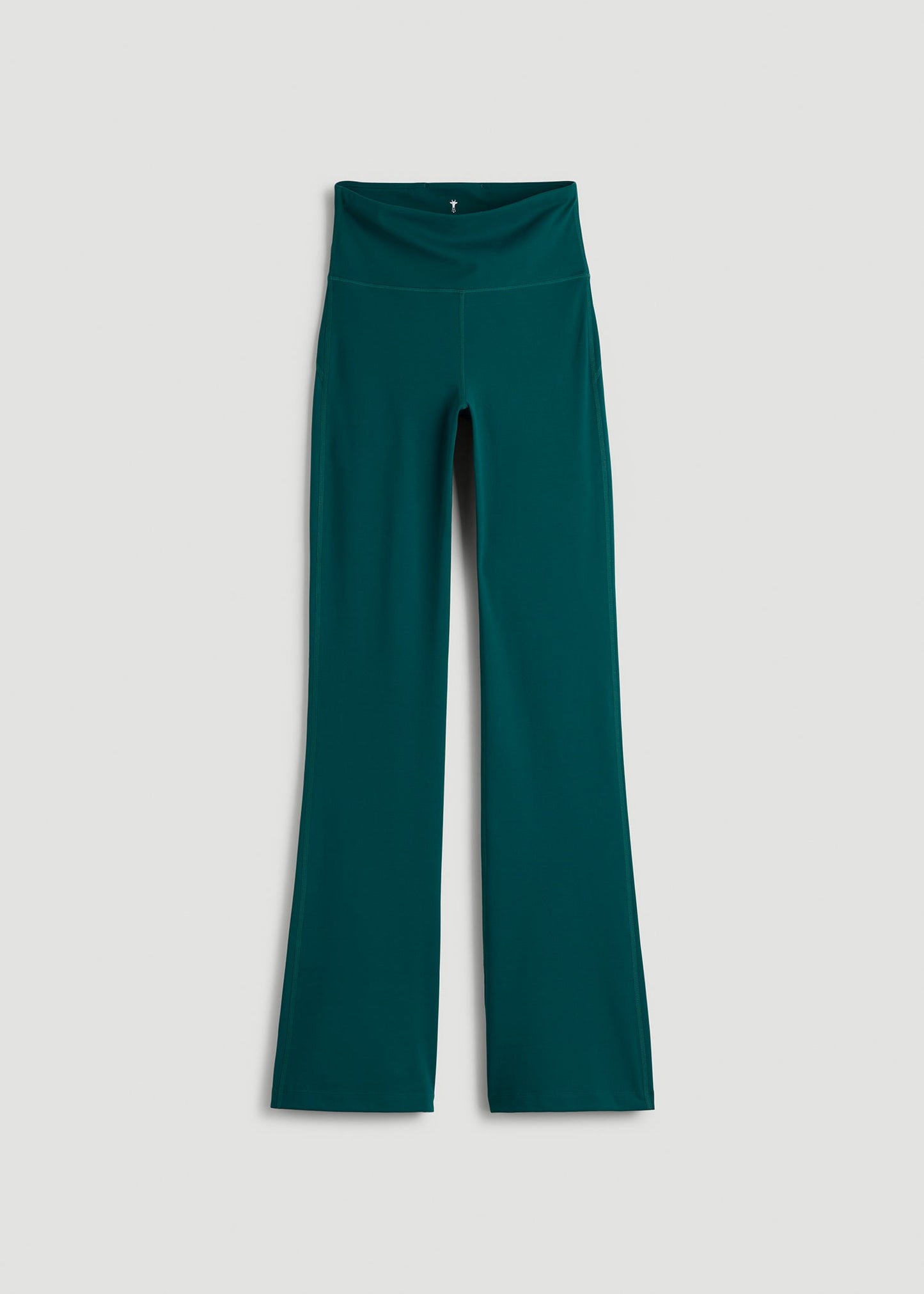 American Tall Women Balance Flare Yoga Pants for Tall Women in Deep Teal