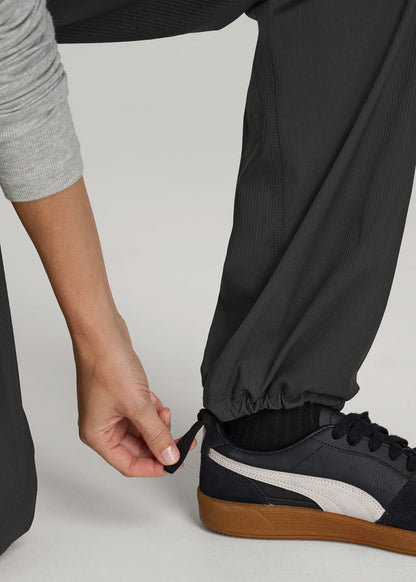 American Tall Women High-Rise After Practice Pant for Tall Women in Black