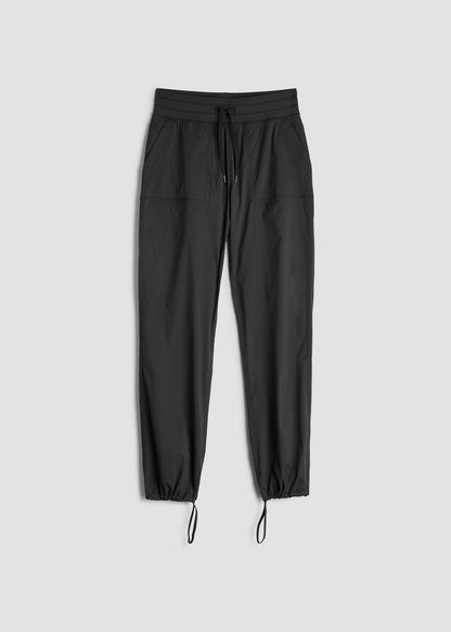 American Tall Women High-Rise After Practice Pant for Tall Women in Black