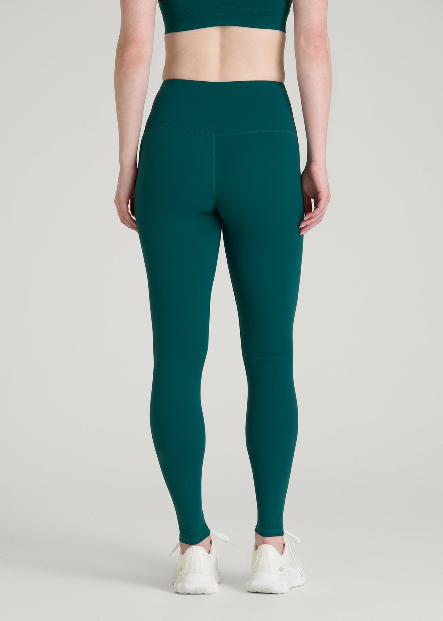 American Tall Women Balance High-Rise Leggings for Tall Women in Deep Teal