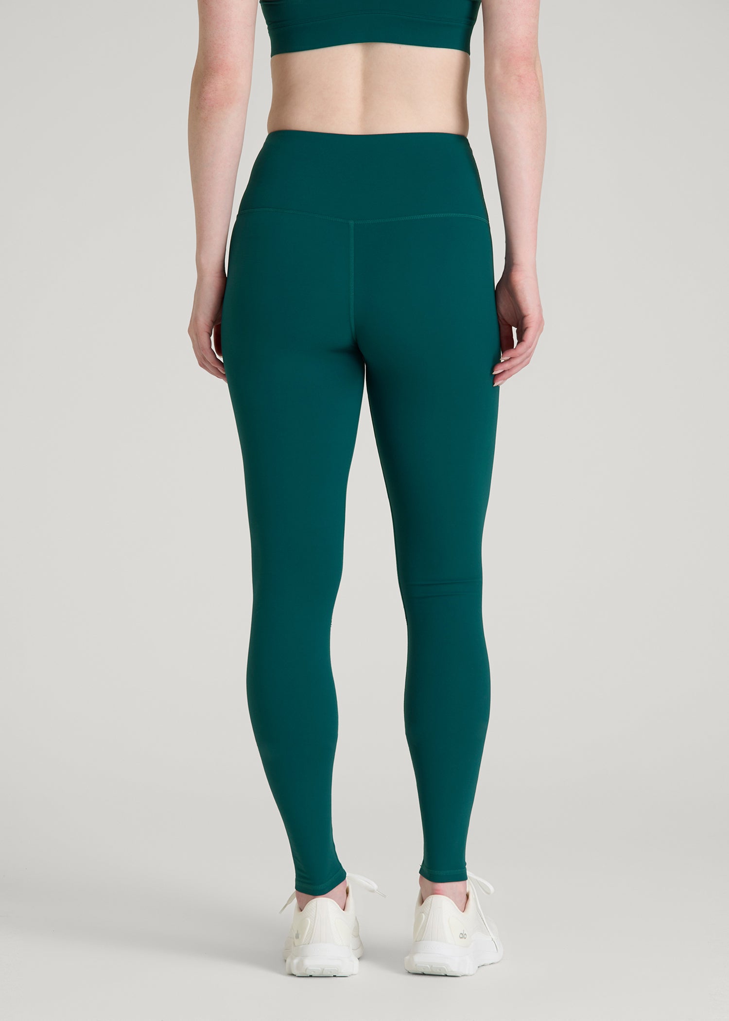 American Tall Women Balance High-Rise Leggings for Tall Women in Deep Teal