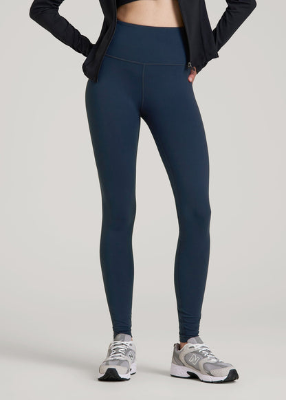 American Tall Women Balance High-Rise Leggings for Tall Women in Navy Blue
