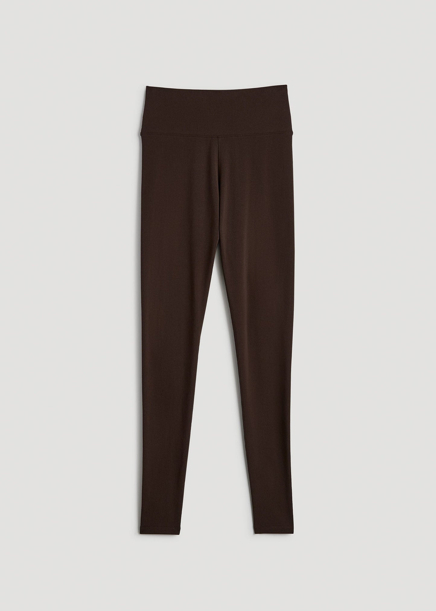 American Tall Women Cotton Leggings for Tall Women in Espresso