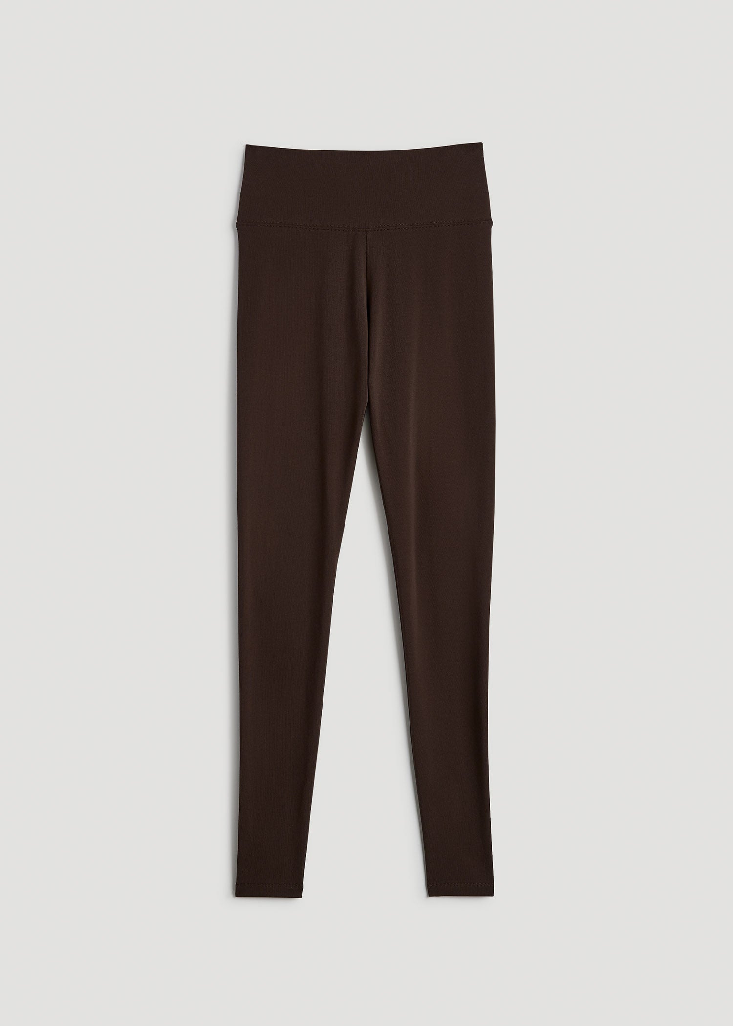 American Tall Women Cotton Leggings for Tall Women in Espresso