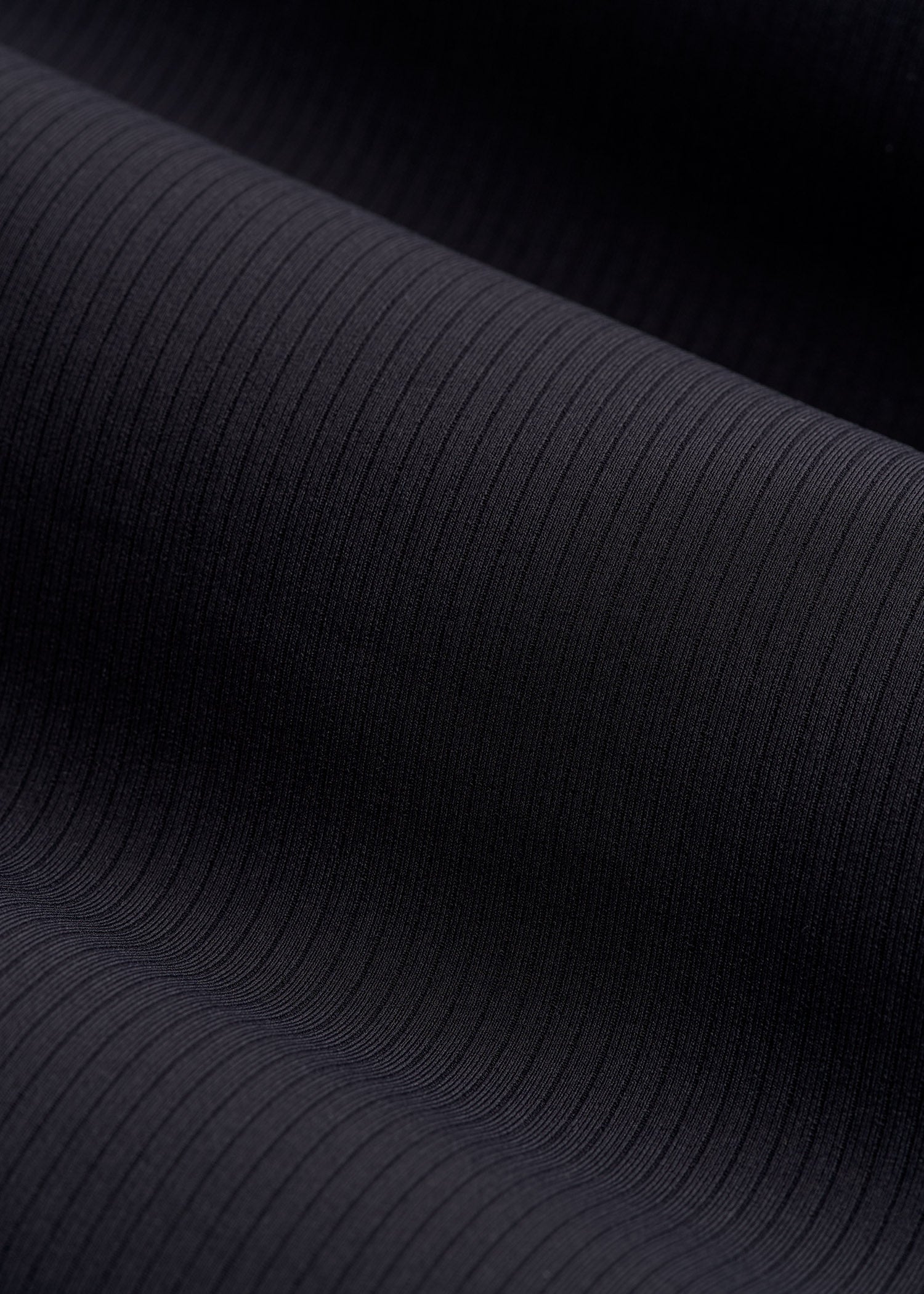 American Tall Women|Men Balance High-Rise Leggings for Tall Women in Ribbed Black