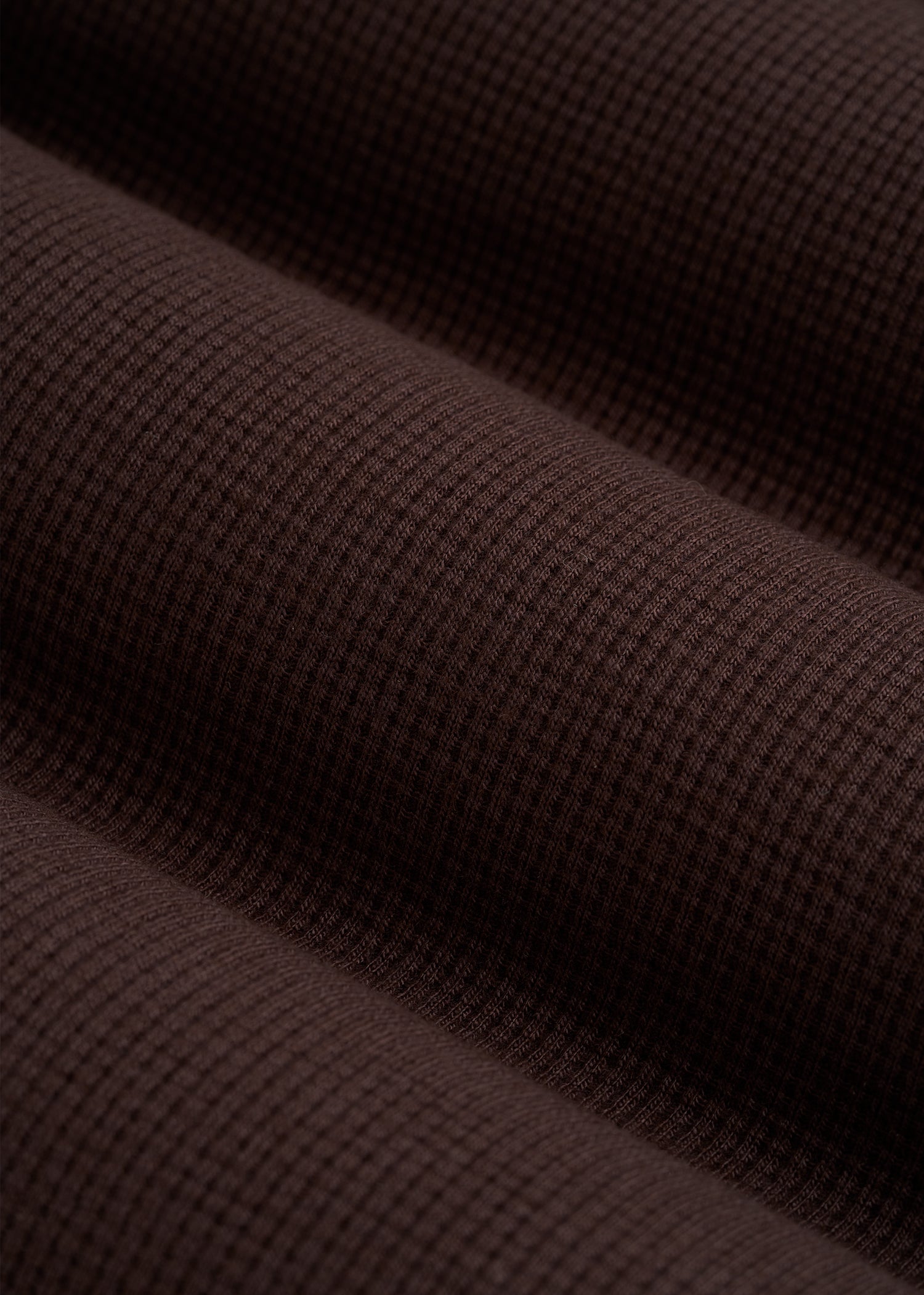 American Tall Women Open-Bottom Waffle Lounge Pants for Tall Women in Espresso