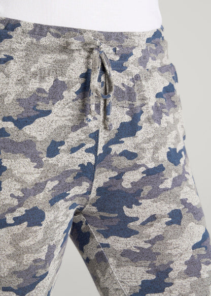 American Tall Women Cozy Lounge Joggers for Tall Women in Camo