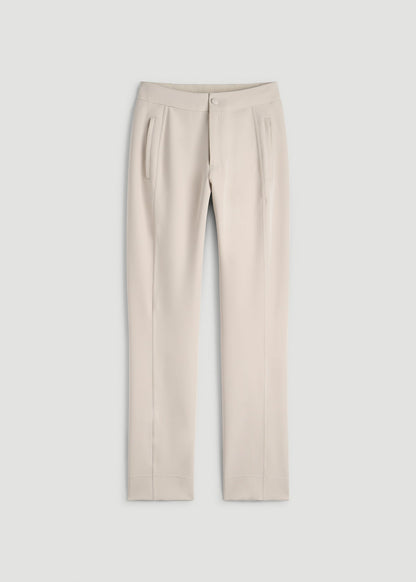 American Tall Women Traveler Tapered Fit Pant for Tall Women in Drywall Tan