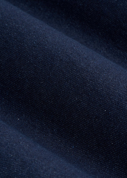 American Tall Women Mid-Rise Straight Fit Jeans for Tall Women in Deep Indigo Wash