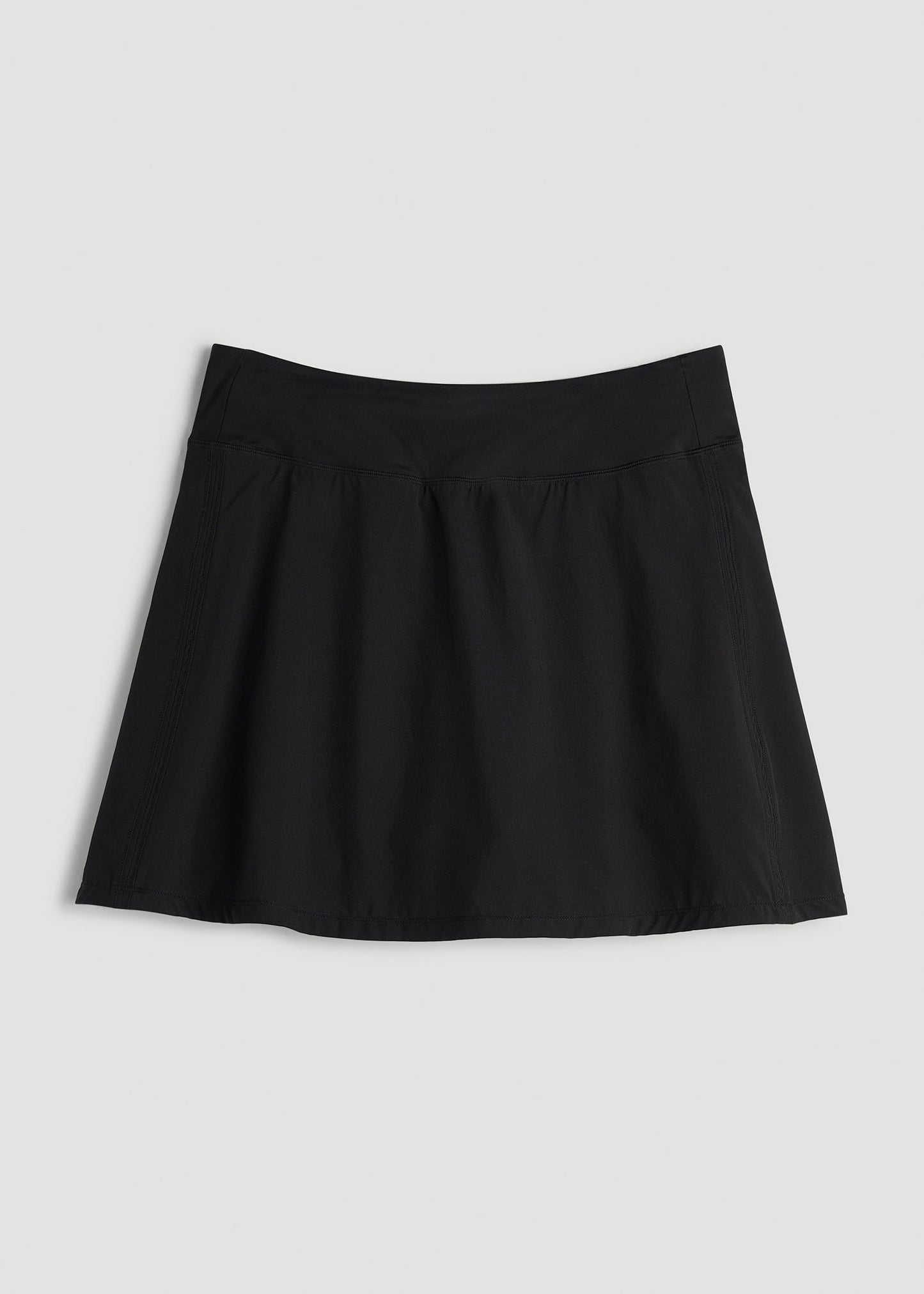 American Tall Women Athletic Skort for Tall Women in Black