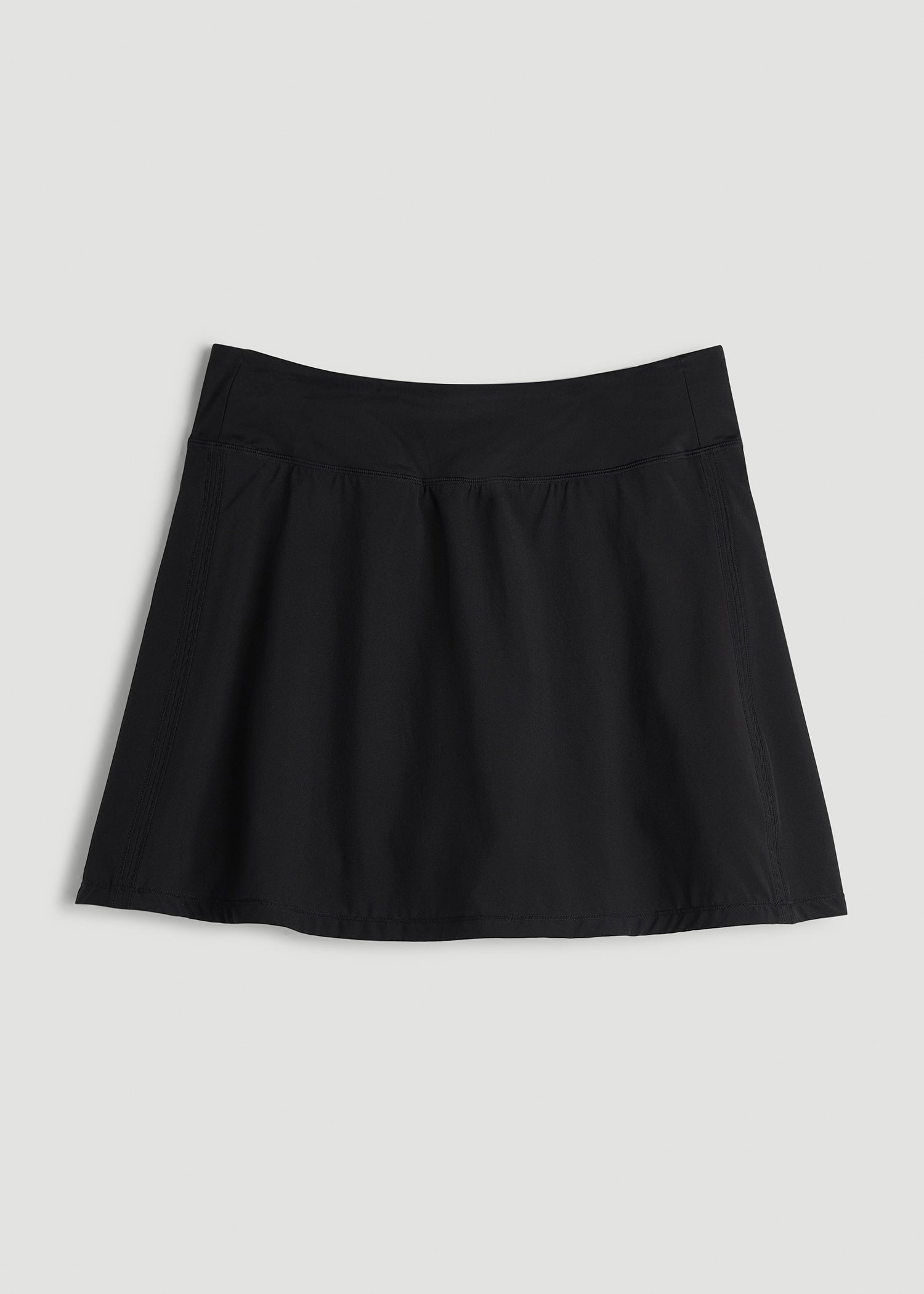 American Tall Women Athletic Skort for Tall Women in Black