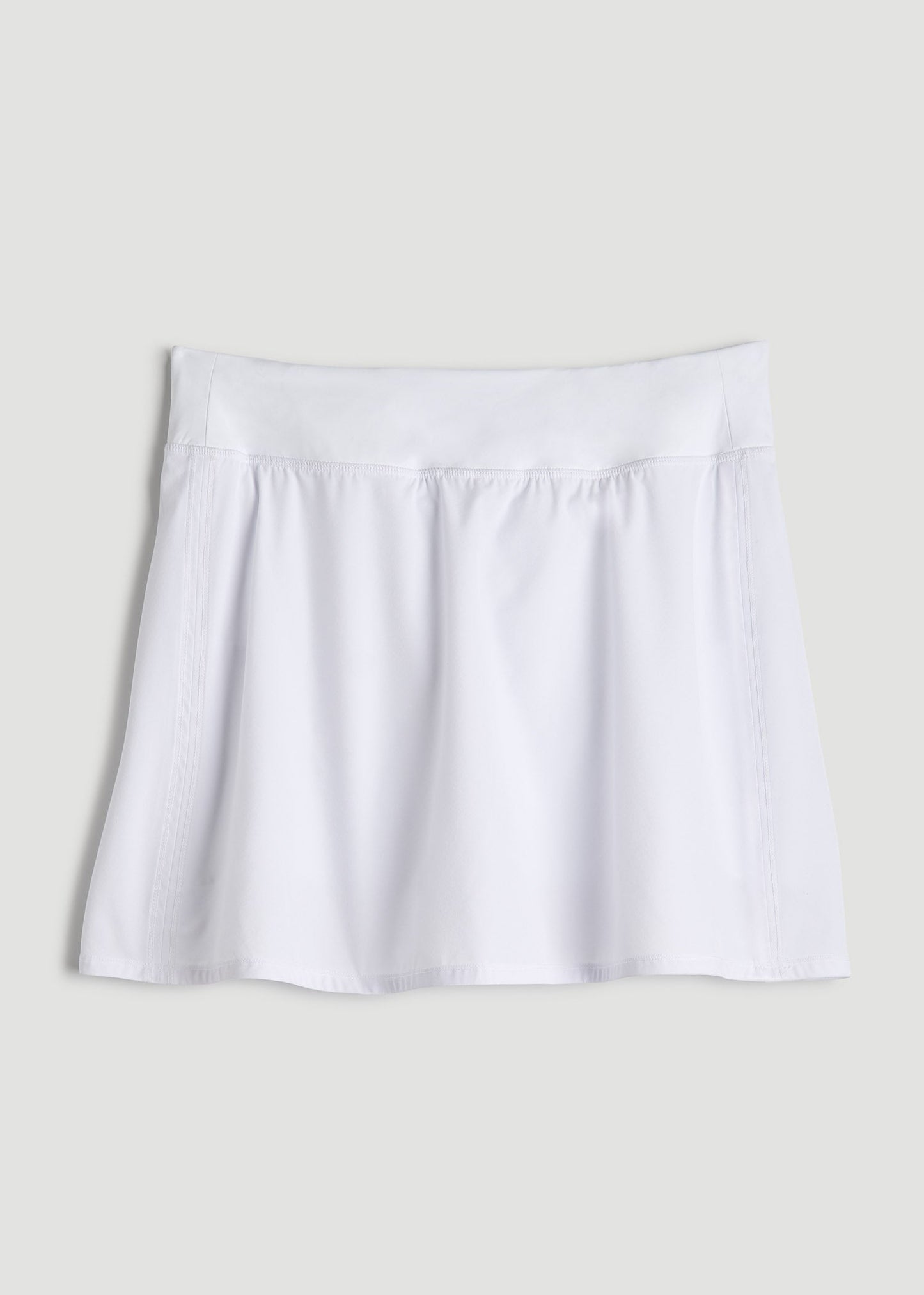 American Tall Women Athletic Skort for Tall Women in Bright White