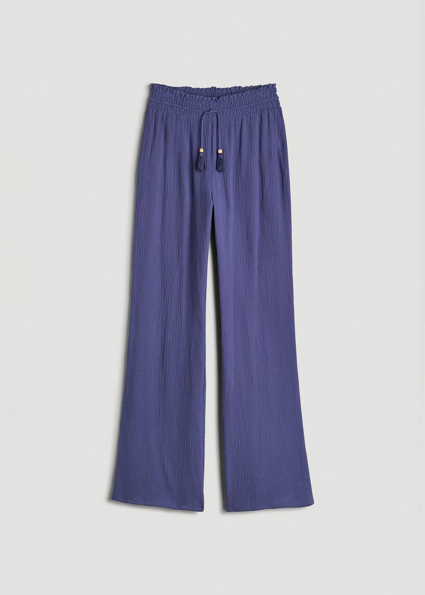American Tall Women|Men Gauze Cover Up Pants for Tall Women in Future Dusk