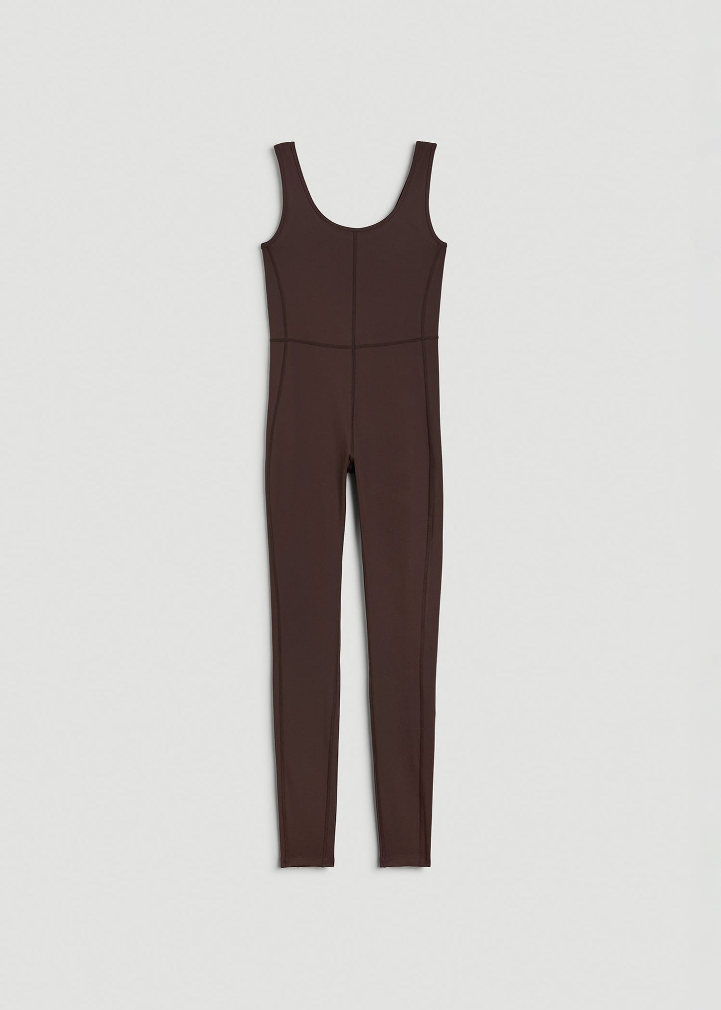 American Tall Women|Men Balance Scoop Neck Jumpsuit for Tall Women in Espresso
