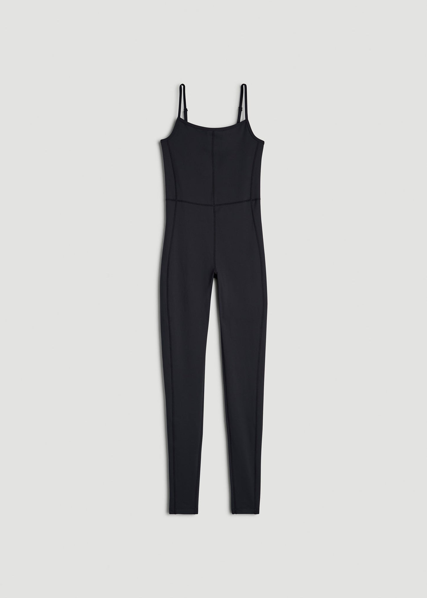 American Tall Women|Men Balance Spaghetti Strap Jumpsuit for Tall Women in Black