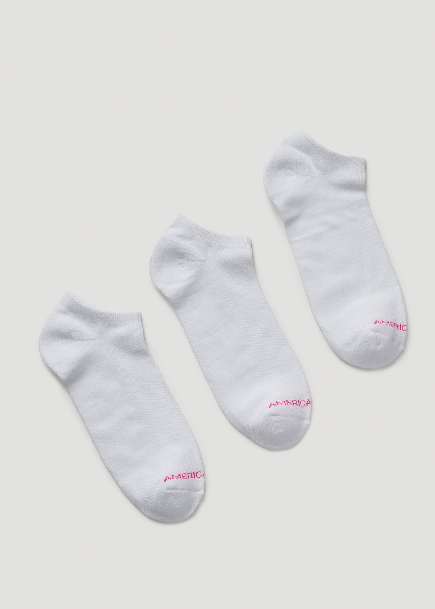 American Tall Women Ankle Socks (X-Large Size: 10-13) for Tall Women in White