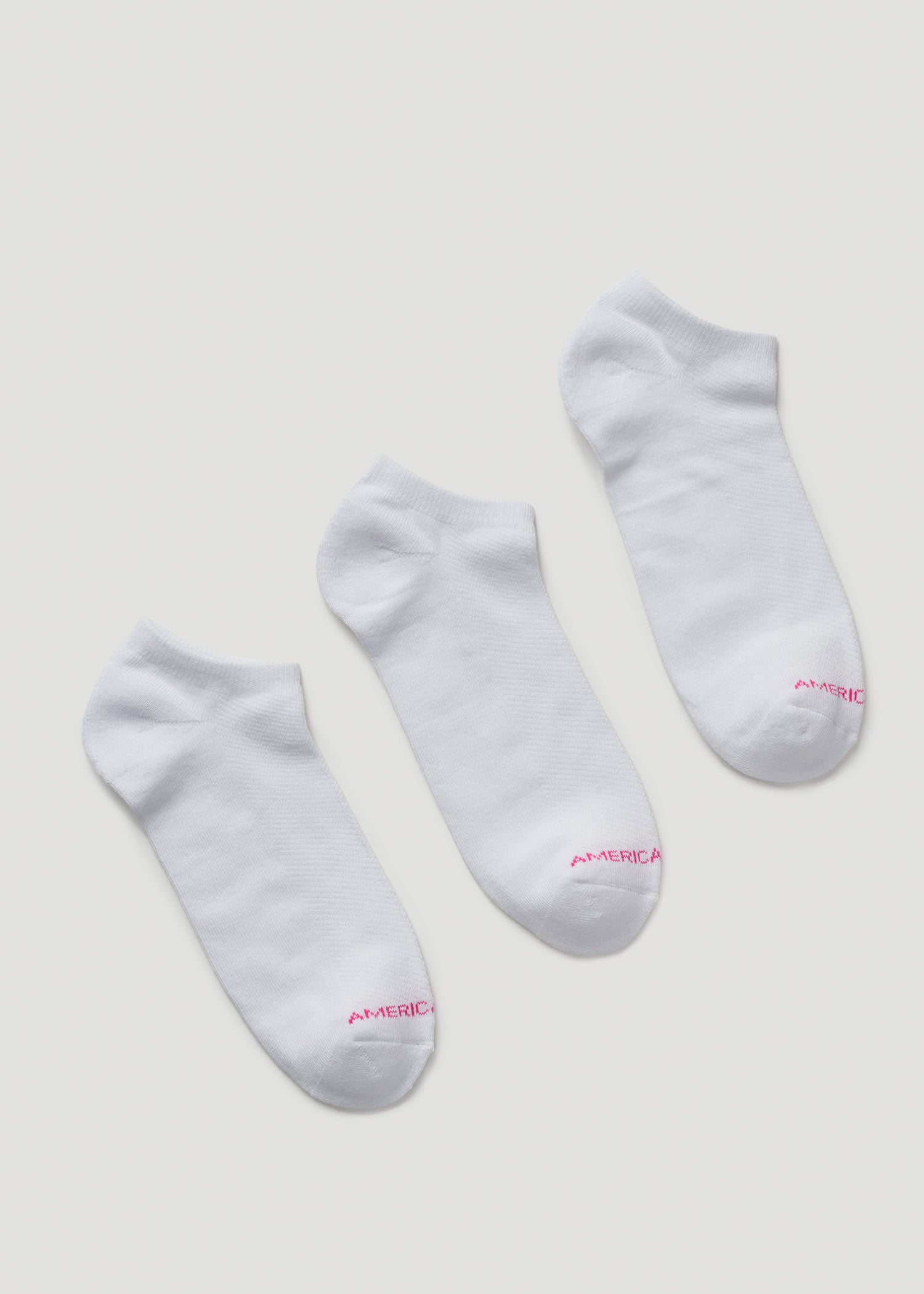 American Tall Women Ankle Socks (X-Large Size: 10-13) for Tall Women in White