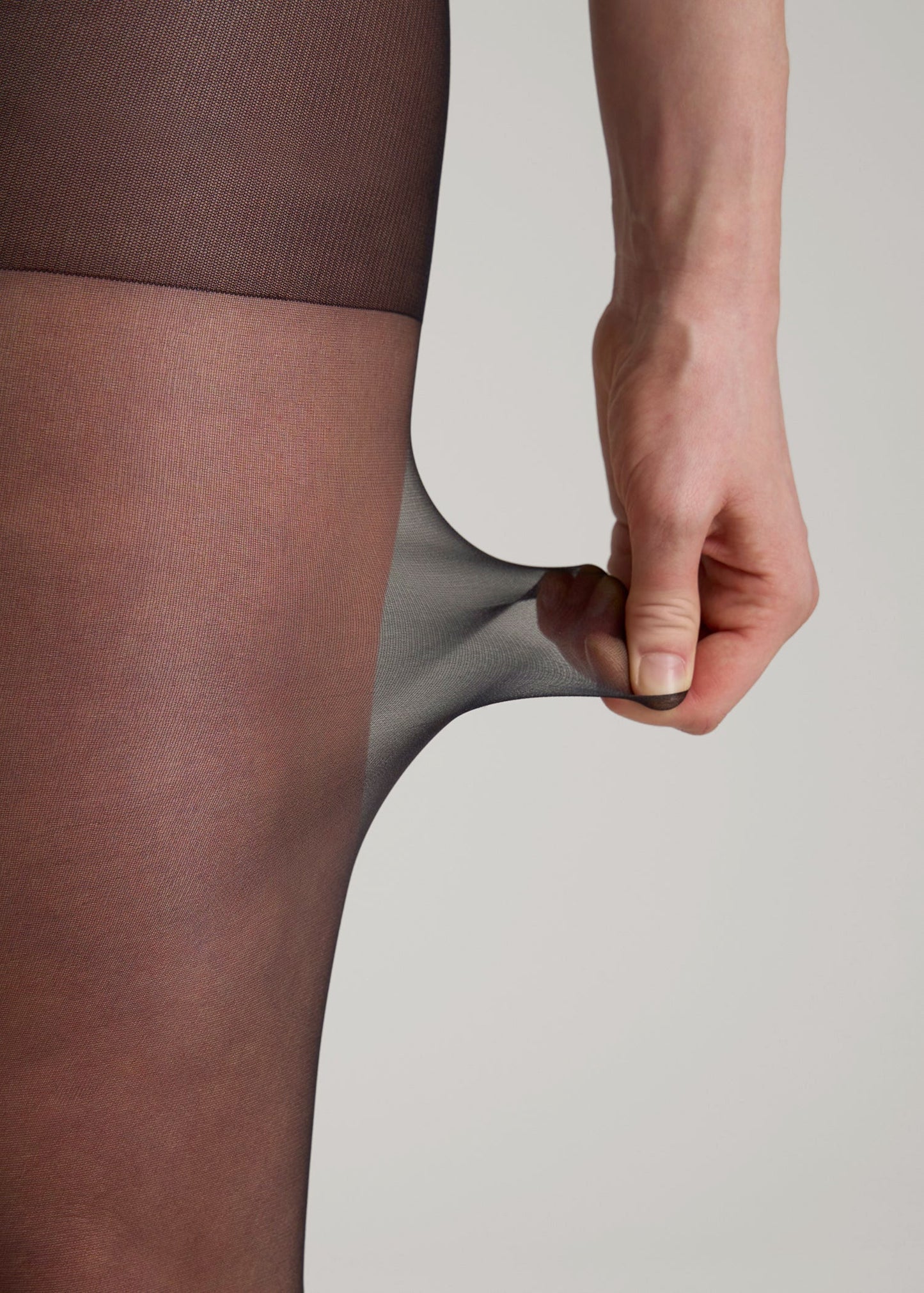 American Tall Women Ultra Sheer Pantyhose for Tall Women in Black