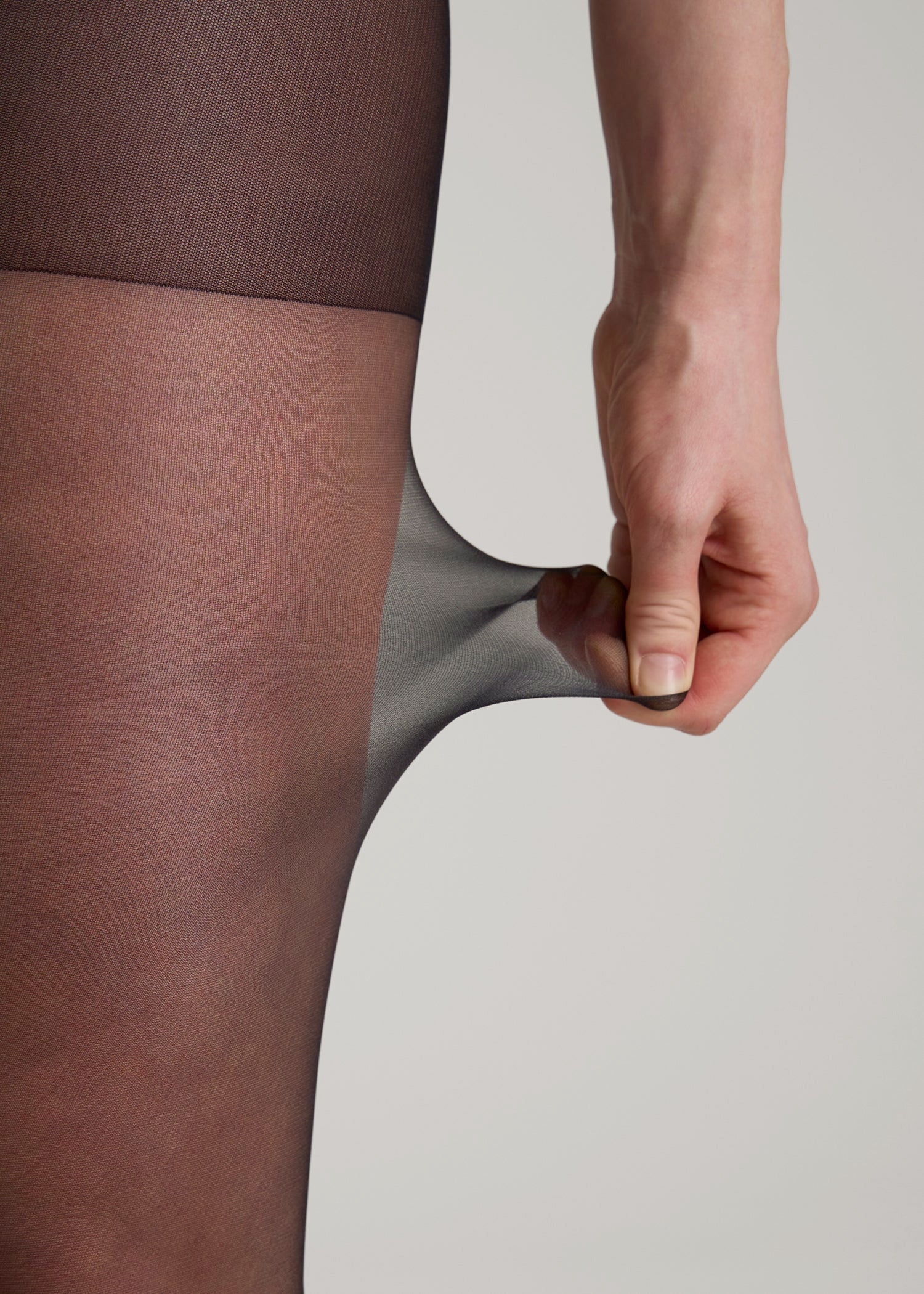 American Tall Women Ultra Sheer Pantyhose for Tall Women in Black