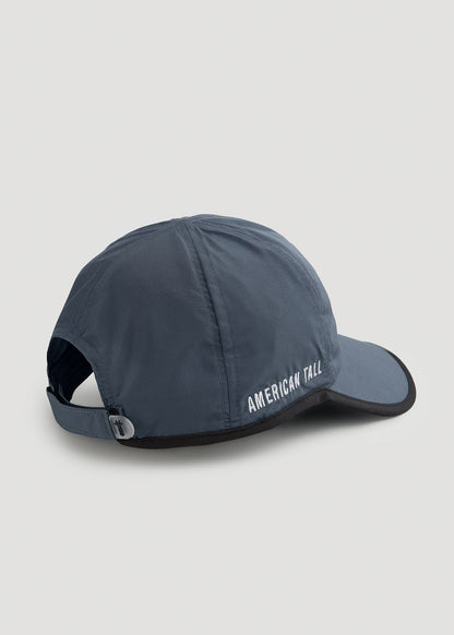 American Tall Women|Men Lightweight Performance Hat in Smoky Blue