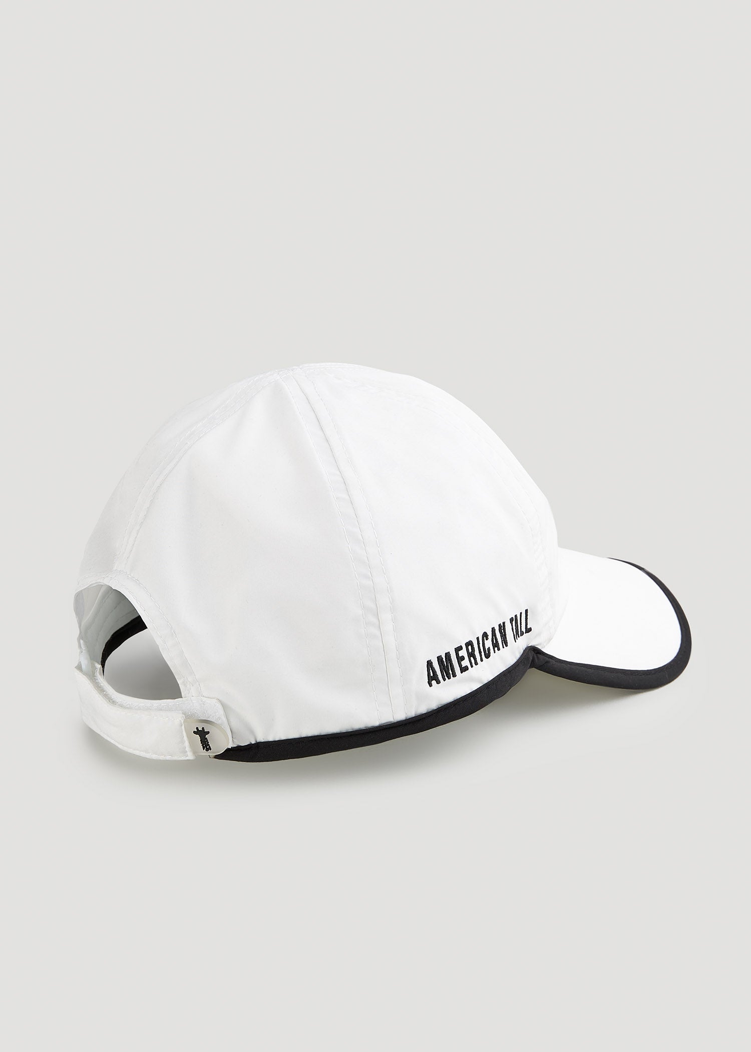 American Tall Women|Men Lightweight Performance Hat in Bright White