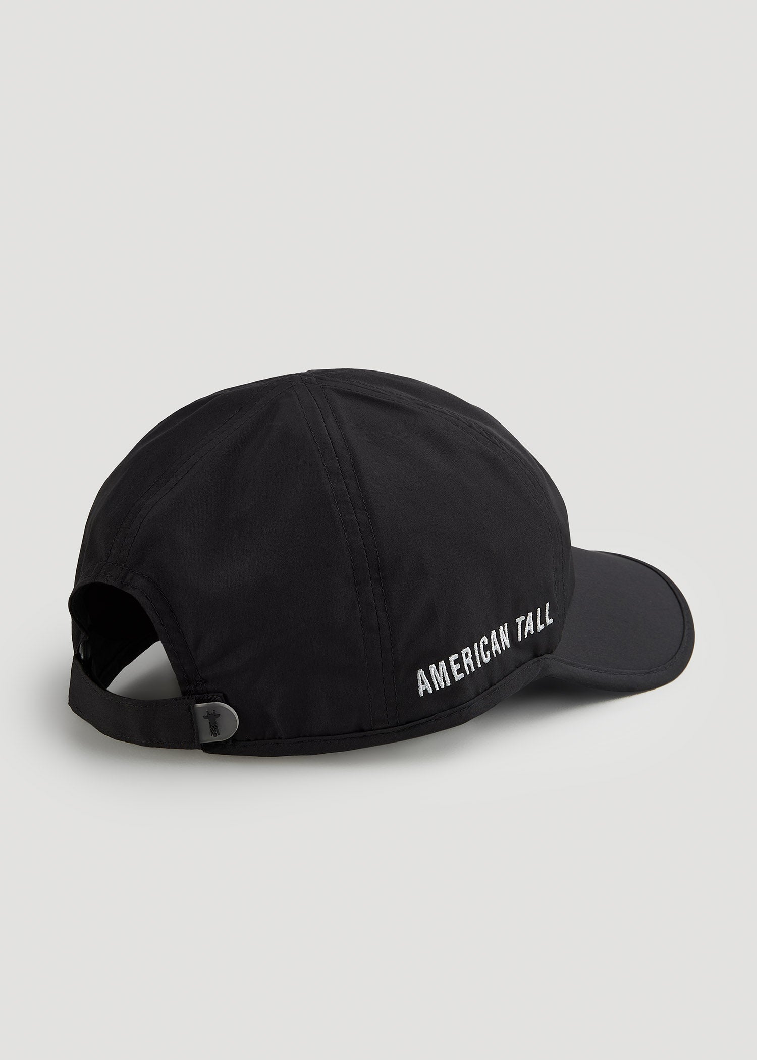 American Tall Women|Men Lightweight Performance Hat in Black