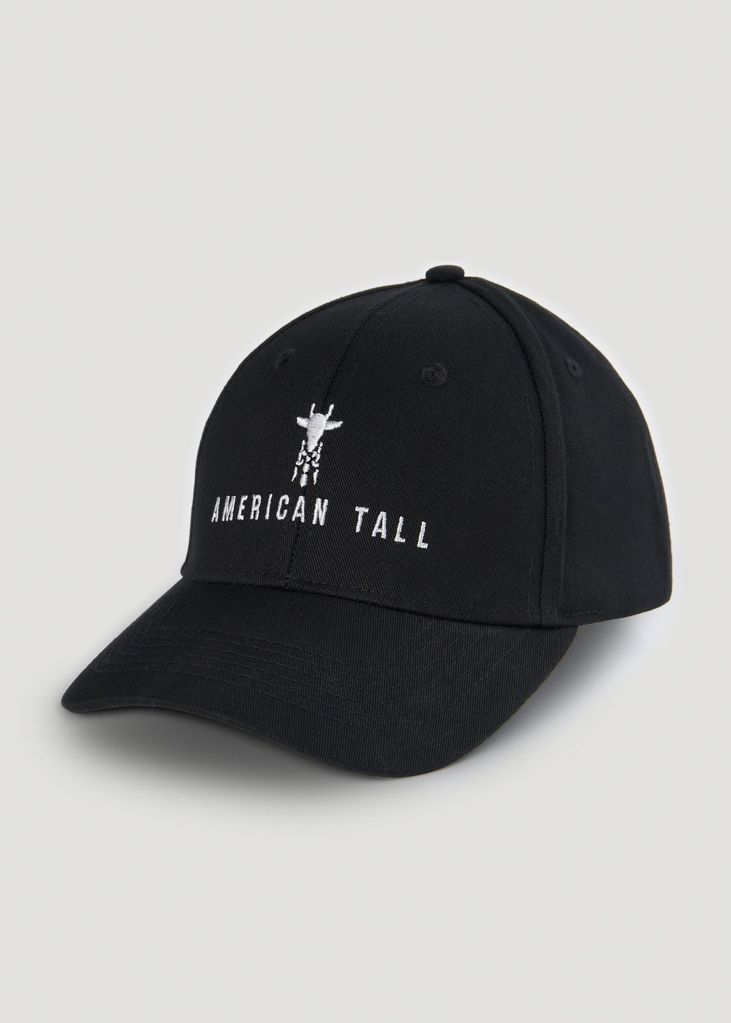 American Tall Women|Men American Tall Baseball Hat in Black