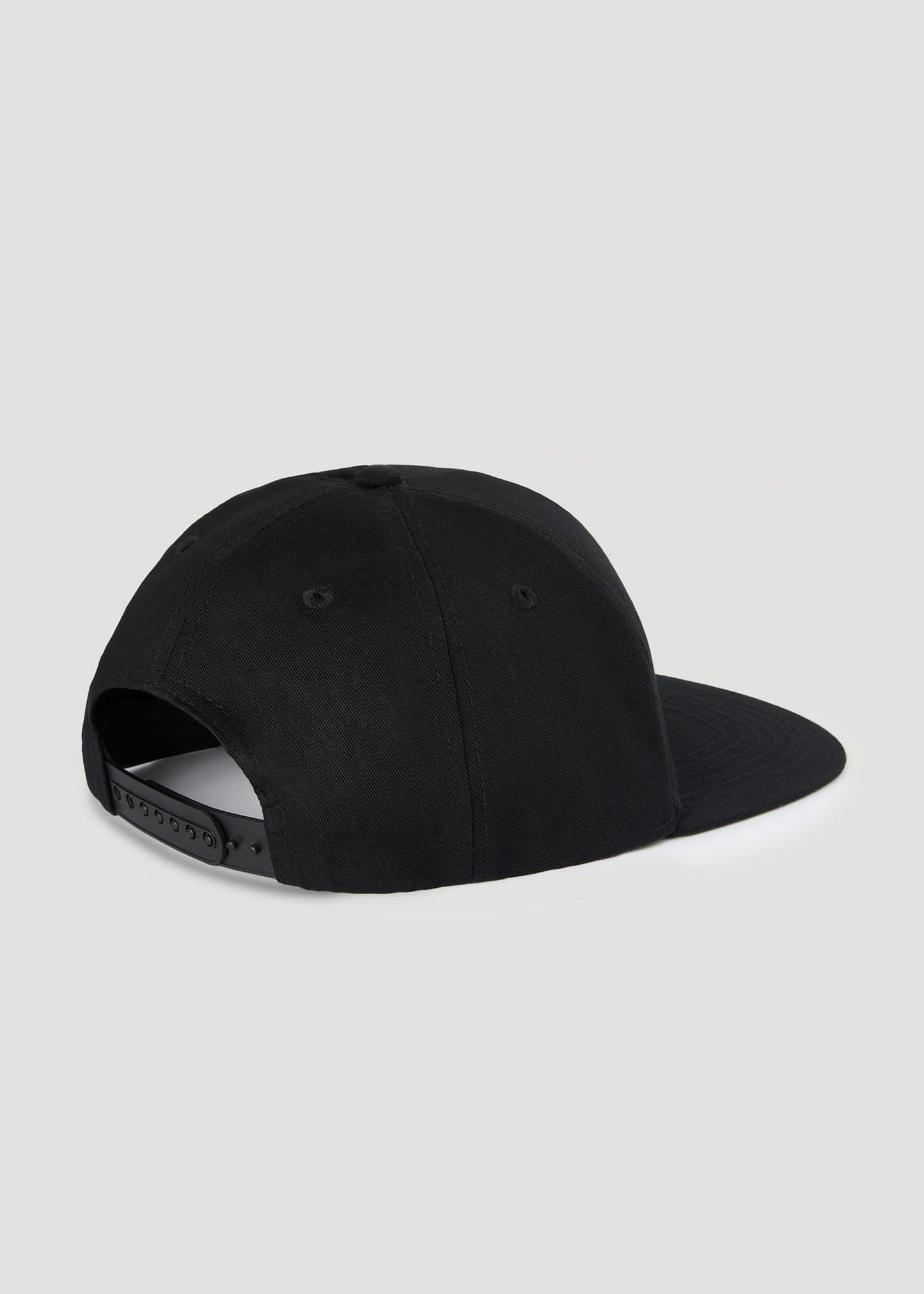 American Tall Women|Men American Tall Flat Brim Hat in Black