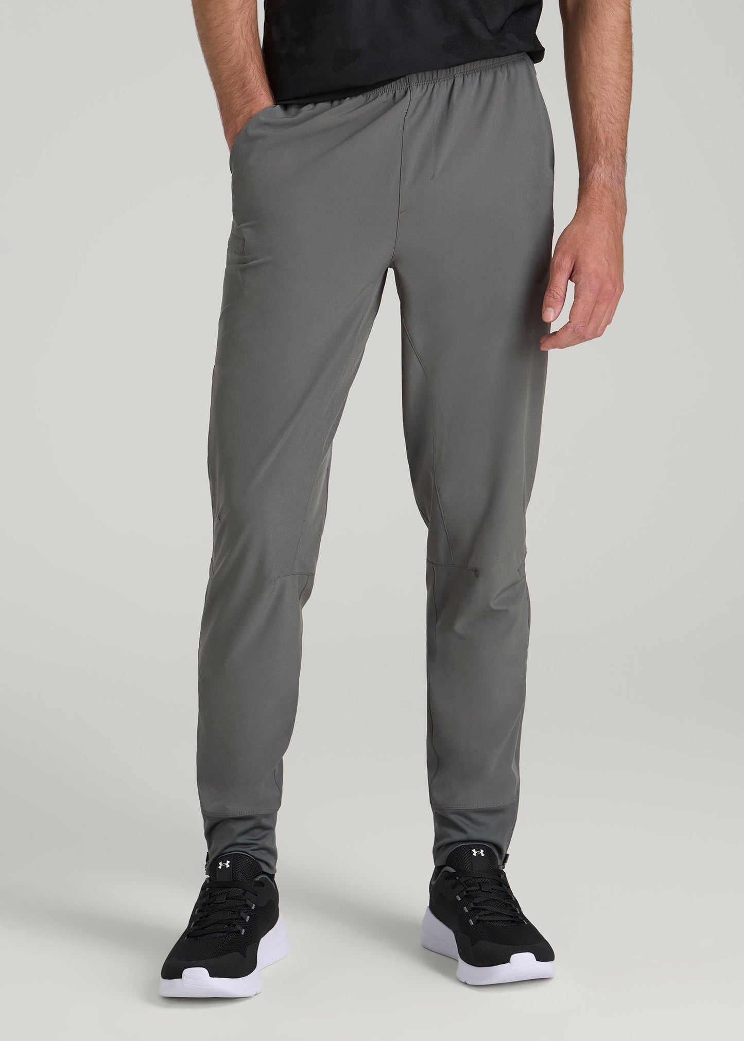 American Tall Men Featherweight Perforated Training Joggers for Tall Men in Graffiti