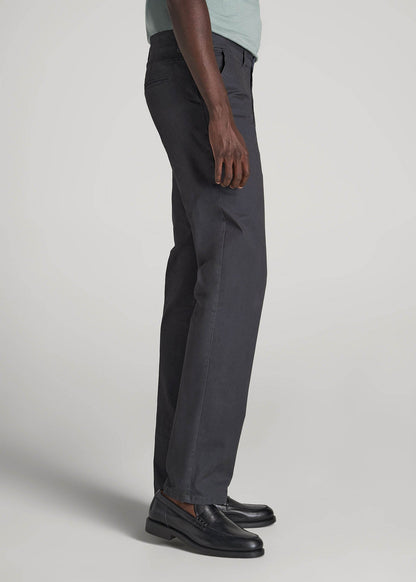 American Tall Men J1 STRAIGHT Leg Chinos for Tall Men in Iron Grey