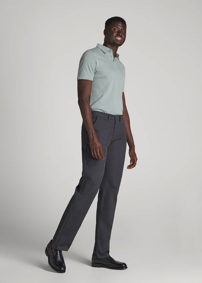 American Tall Men J1 STRAIGHT Leg Chinos for Tall Men in Iron Grey