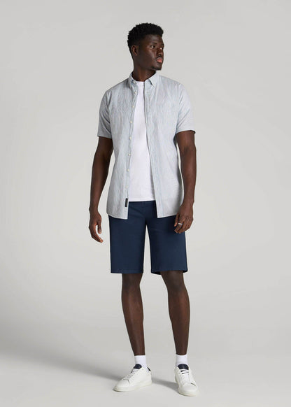 American Tall Men Chino Shorts for Tall Men in Marine Navy