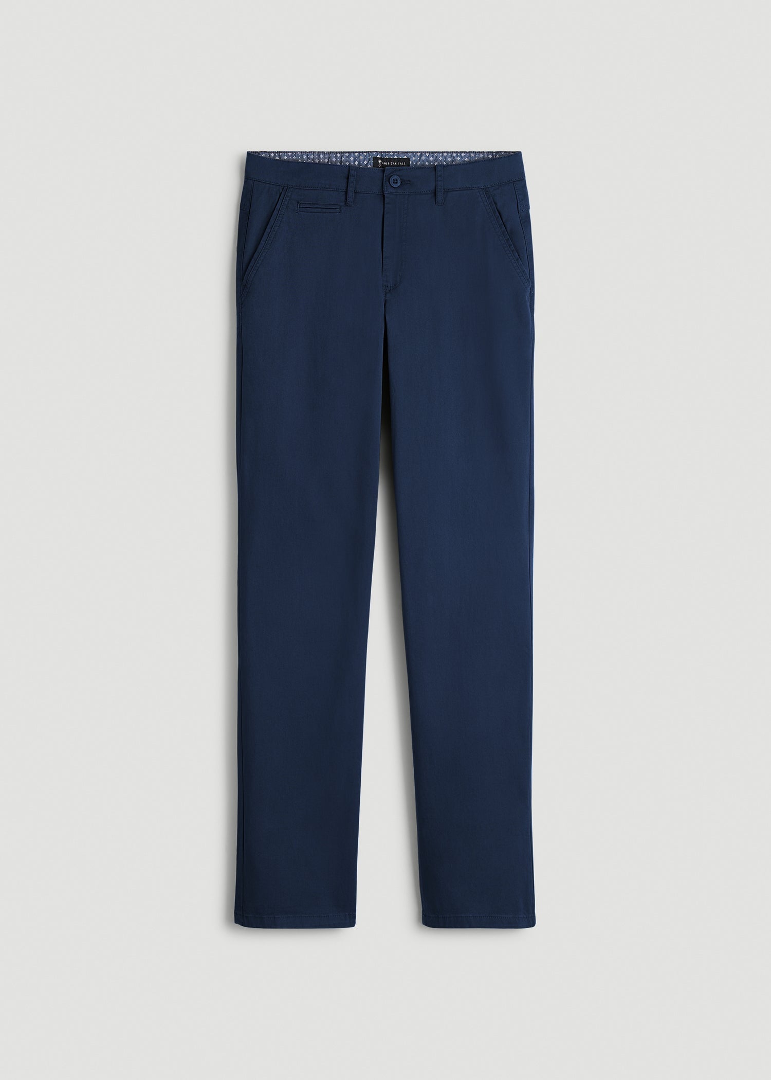 American Tall Men J1 STRAIGHT Leg Chinos for Tall Men in Marine Navy