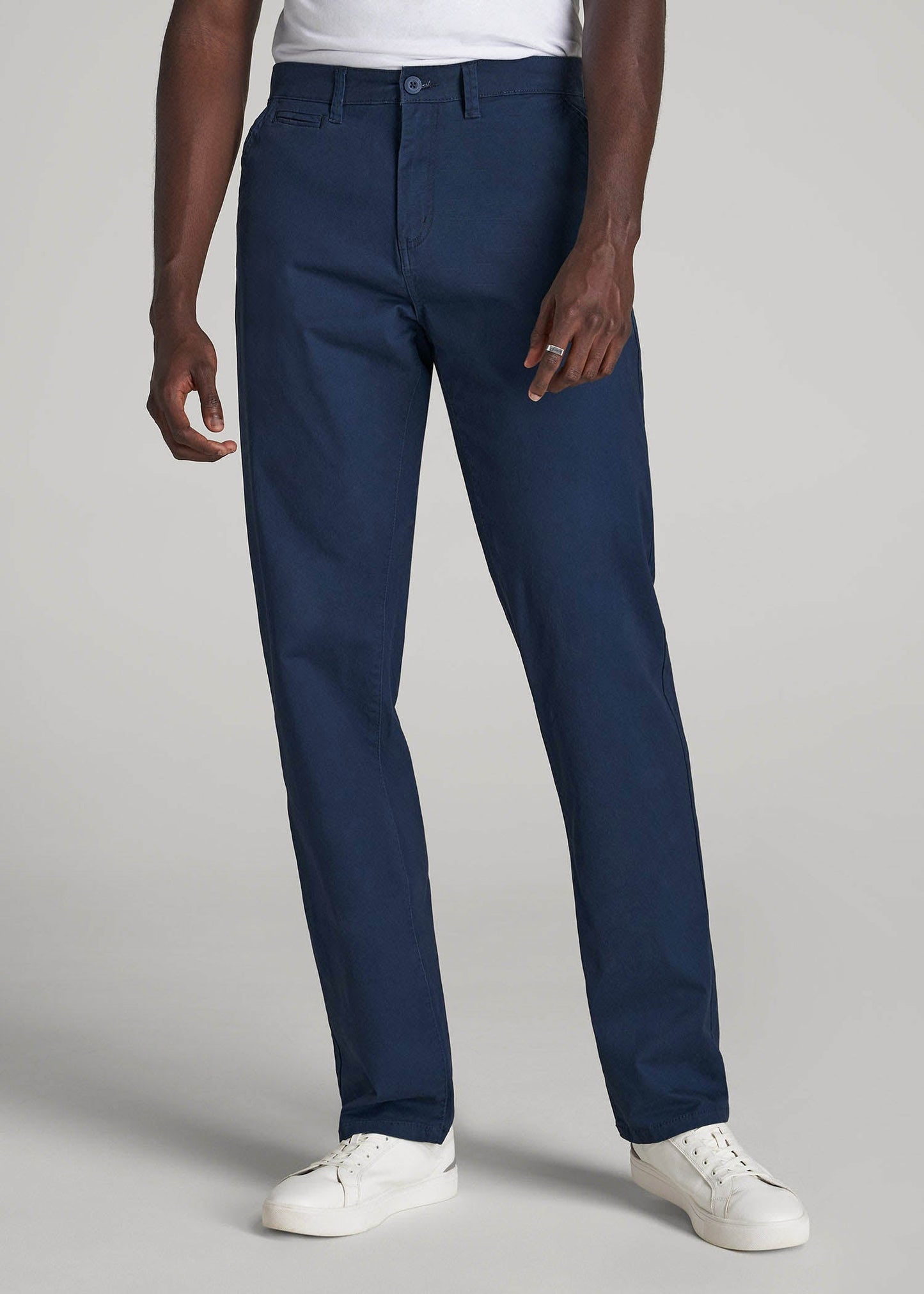American Tall Men Mason RELAXED Chinos for Tall Men in Marine Navy