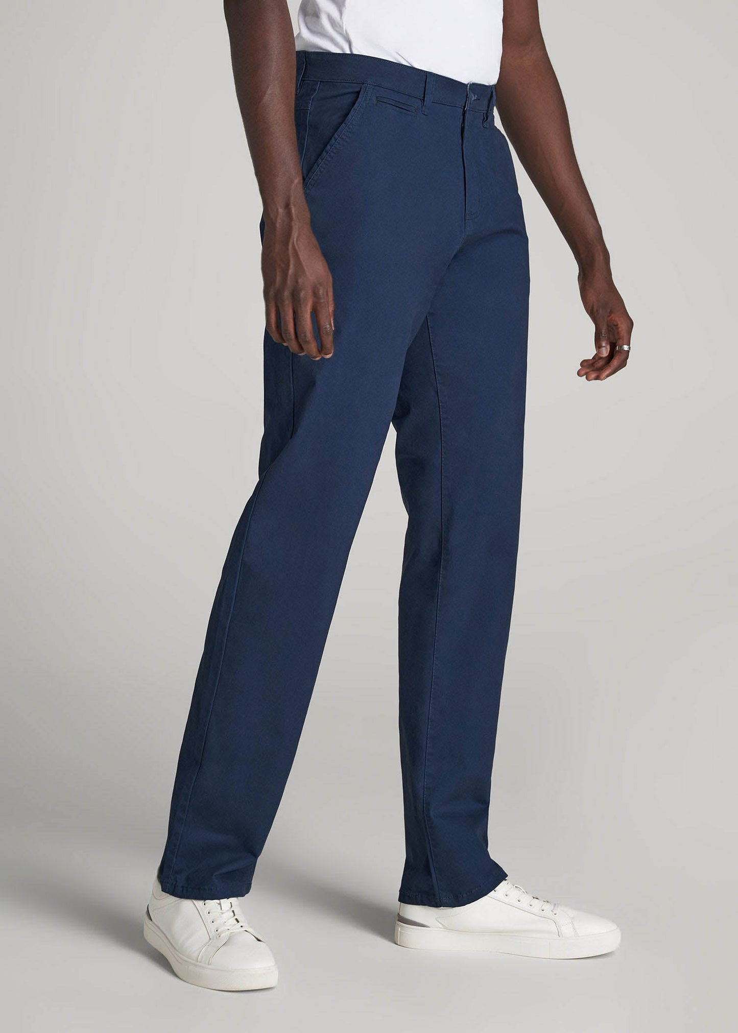 American Tall Men Mason RELAXED Chinos for Tall Men in Marine Navy
