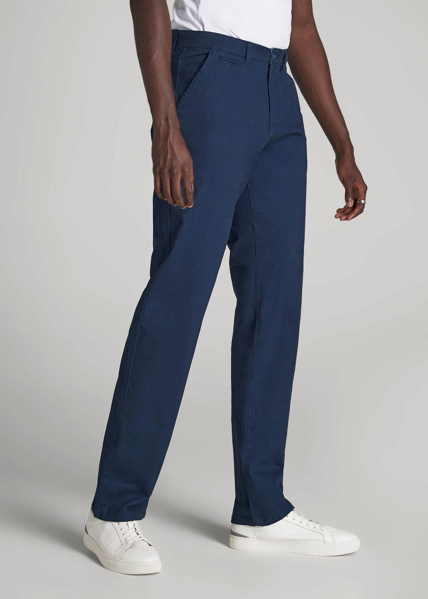 American Tall Men Mason RELAXED Chinos for Tall Men in Marine Navy