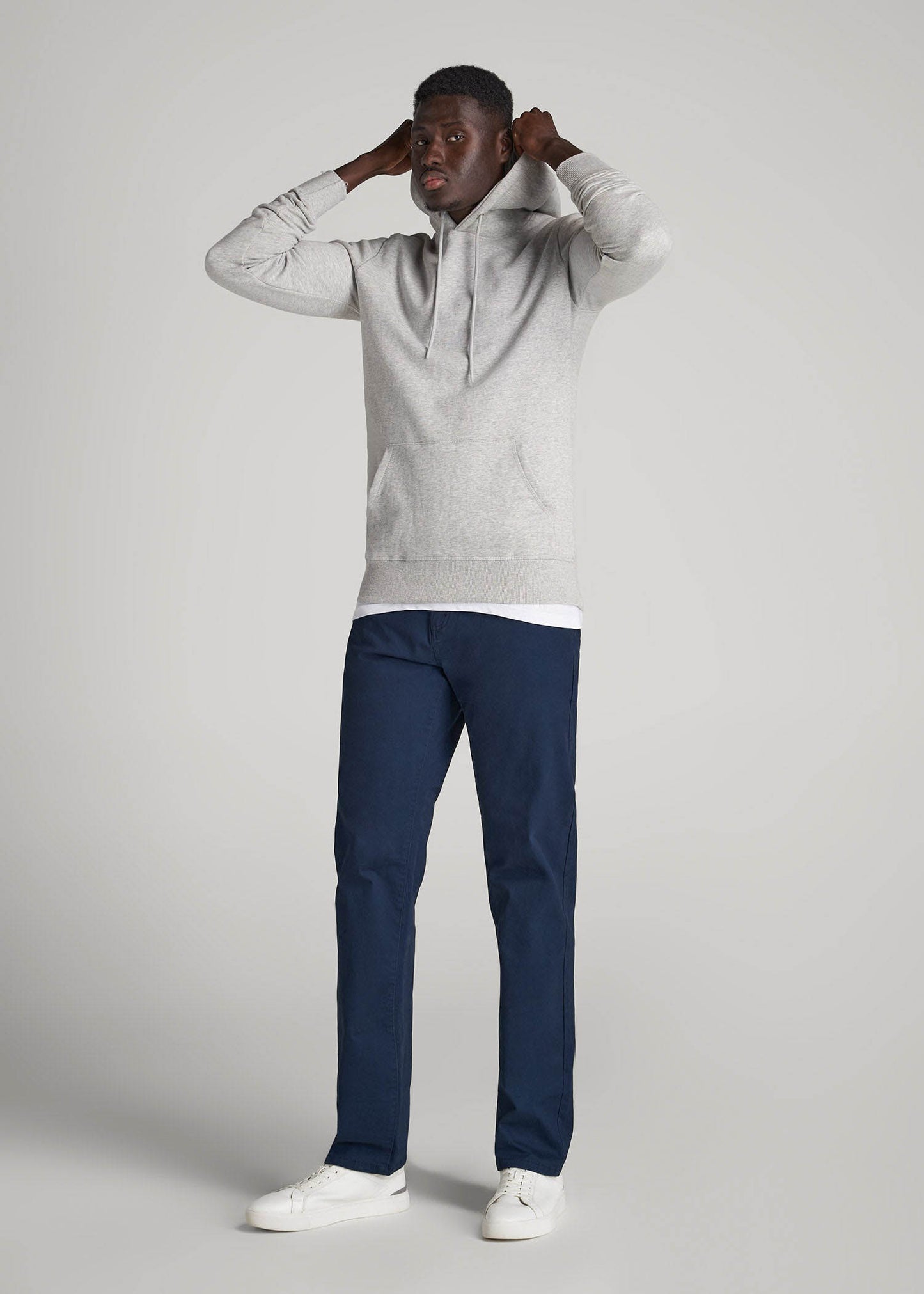 American Tall Men Mason RELAXED Chinos for Tall Men in Marine Navy
