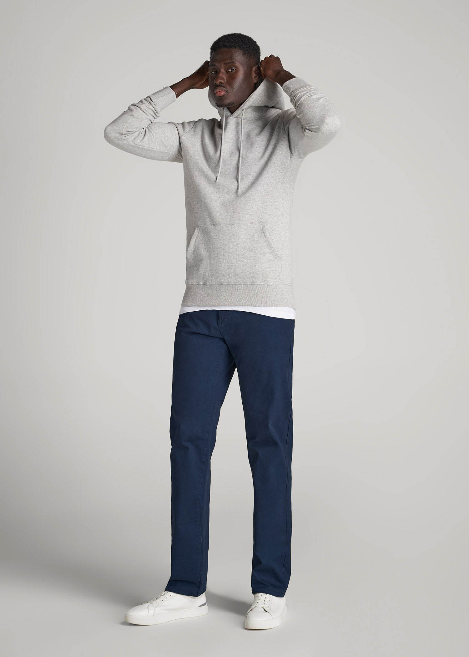 American Tall Men Mason RELAXED Chinos for Tall Men in Marine Navy