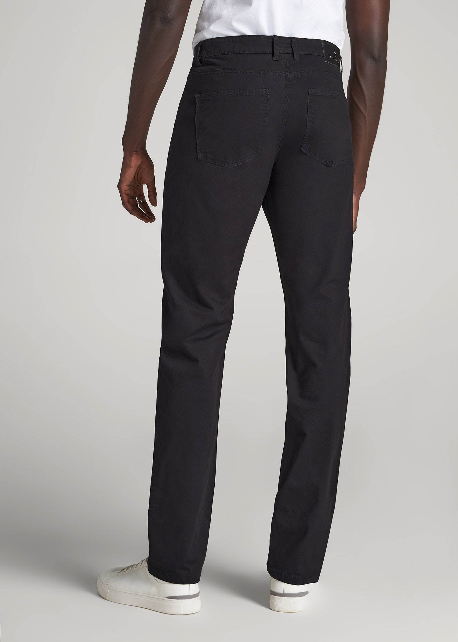 American Tall Men J1 STRAIGHT Leg Five-Pocket Pants for Tall Men in Black