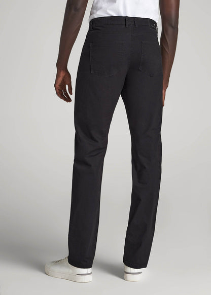 American Tall Men J1 STRAIGHT Leg Five-Pocket Pants for Tall Men in Black