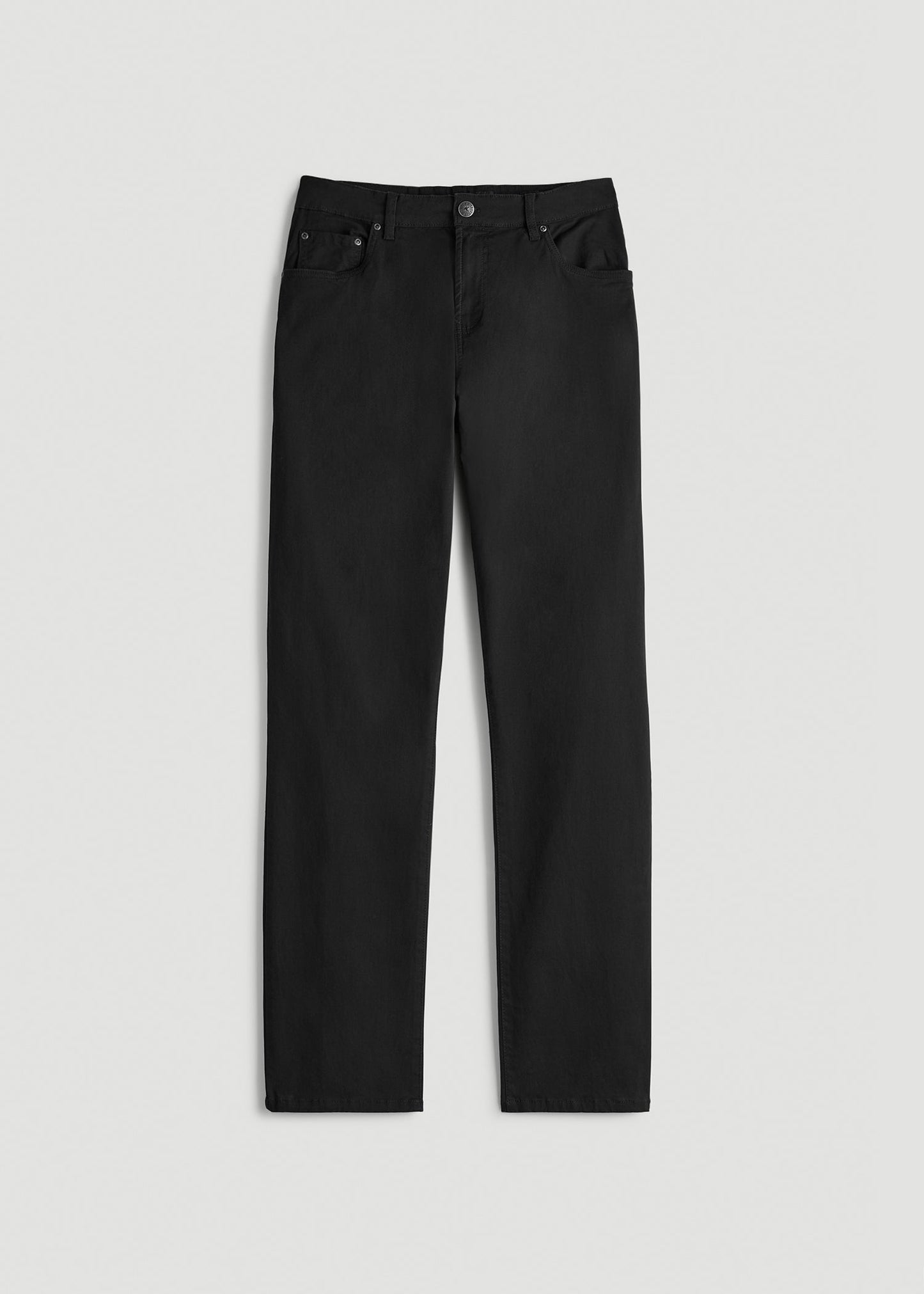 American Tall Men J1 STRAIGHT Leg Five-Pocket Pants for Tall Men in Black