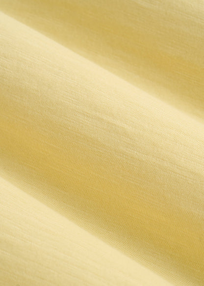 American Tall Men REGULAR-FIT Slub Tee for Tall Men in Lemon Drop