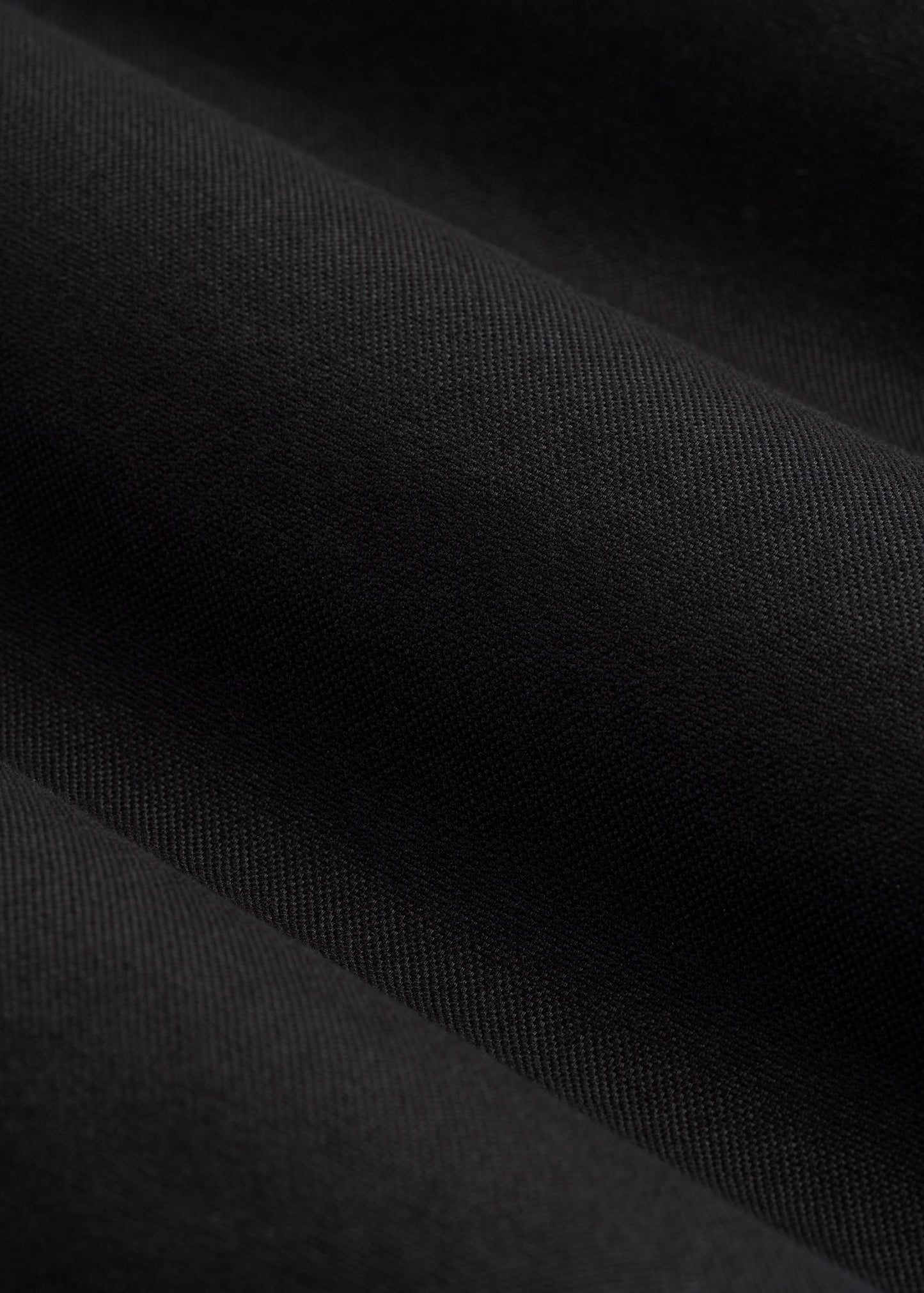 American Tall Men Oxford Cloth Button Down Shirt for Tall Men in Deep Black