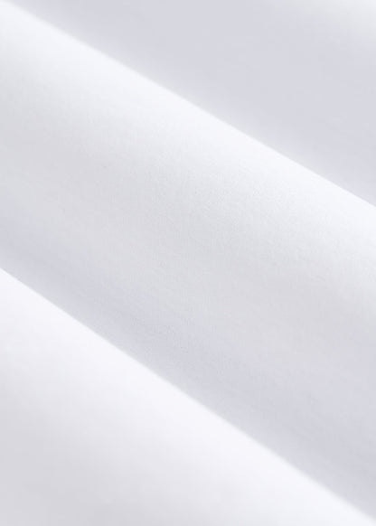 American Tall Men Stretch Jersey Dress Shirt for Tall Men in Optic White